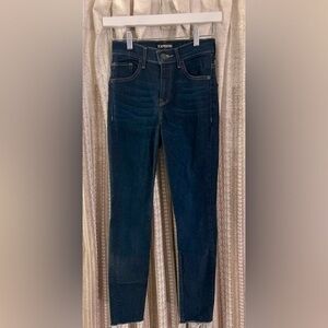 Express high waisted leggings, size 0